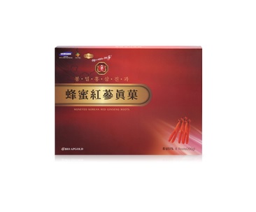 Hồng sâm tẩm mật ong Honeyed Korean Red Ginseng Roots 200g chính hãng