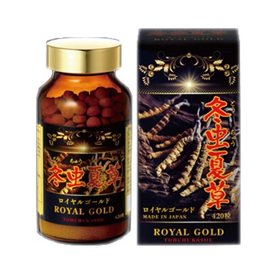 Royal Gold Tohchukasou - Viên uống Đông Trùng Hạ Thảo Nhật Bản 420 viên