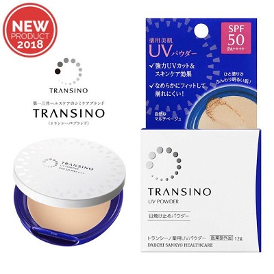 Phấn phủ Transino UV Powder SPF 50 PA++++ Nhật Bản chính hãng