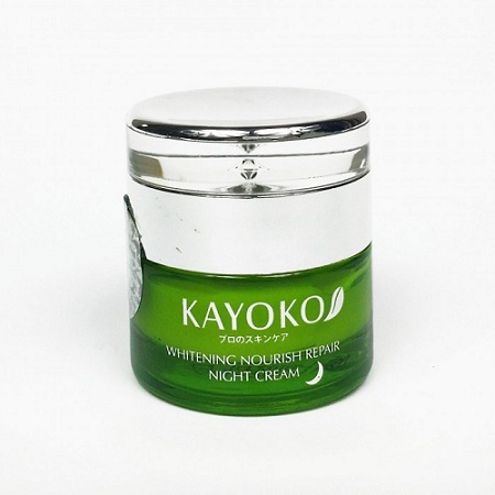 Kem dưỡng chống nám trắng hồng tinh khiết ban đêm Kayoko Night Cream