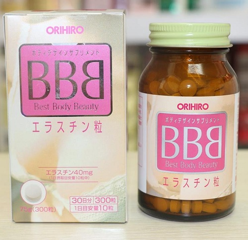 Viên uống nở ngực Best Body Beauty BBB Orihiro 300 viên