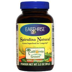 Earthrise Spirulina Natural Powder - Tảo mặt trời Spirulina