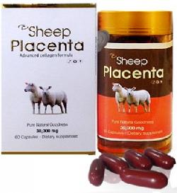 Nhau thai cừu Sheep Placenta 30000mg 60 viên