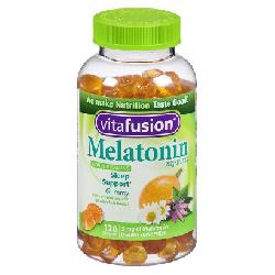 Vitafusion Melatonin Viên kẹo dẻo điều trị mất ngủ 120 viên mẫu mới