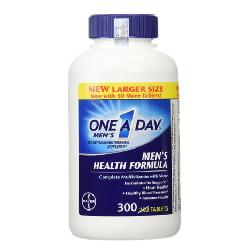Viên uống One A Day Mens Health Formula loại 300 viên- Vitamin tổng hợp của Mỹ dành cho nam giới dưới 50