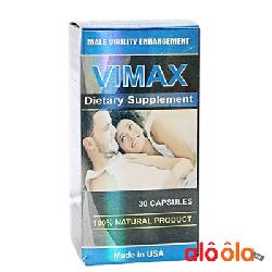 Vimax Pills hỗ trợ điều trị yếu sinh lý nam giới hộp 30 viên