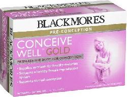 Blackmores Conceive Well Gold tăng khả năng thụ thai cho nữ 56 viên