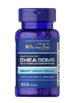 Puritans Pride DHEA 50 mg hỗ trợ tăng cường nội tiết tố nữ
