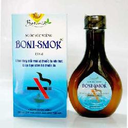Nước súc miệng cai thuốc lá Boni Smok 150ml