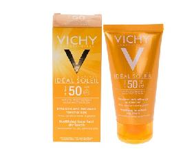 Kem chống nắng Vichy Ideal Soleil SPF 50 không nhờn rít (không màu)