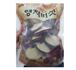 Nấm linh chi tự nhiên chân dài Hàn Quốc túi 1kg chính hãng