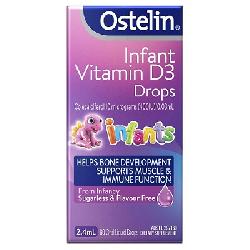 Vitamin D3 nhỏ giọt Ostelin Infant Vitamin D3 Drops cho bé của Úc