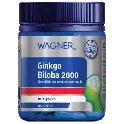 Viên uống bổ não Wagner Ginkgo Biloba 2000 100 viên