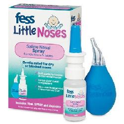 Xịt mũi Fess Little Noses Saline Nose Spray + Aspirator 15ml của Úc