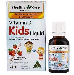 Vitamin D dạng nước cho bé Healthy Care Kids Liquid của Úc 20ml