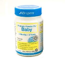 Men vi sinh Life Space Probiotic Powder For Baby 60g Úc