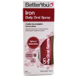 Bổ sung sắt dạng xịt Better You Iron Daily Oral Spray 25ml của Anh