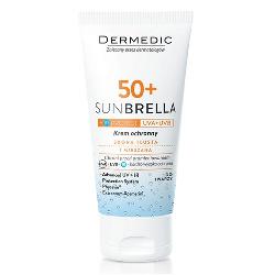 Kem chống nắng Dermedic Sunbrella Spf50+ Sun Protection Cream cho da dầu, hỗn hợp thiên dầu