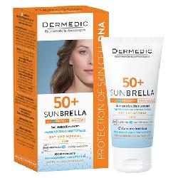 Kem chống nắng dành cho da khô Dermedic Sunbrella SPF50 + Sun Protector Cream 50ml