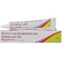 Supatret C Tretinoin And Clindamycin Gel  giảm mụn 15g