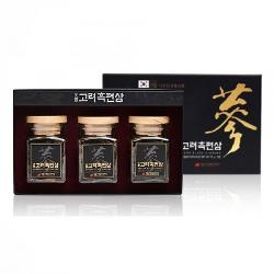 Hắc sâm củ khô thái lát 225gram Daedong Korea Ginseng Hàn Quốc