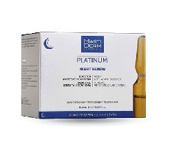 MartiDerm Platinum Night Renew – Ampoule chống lão hoá & tái tạo da ban đêm 30 ống