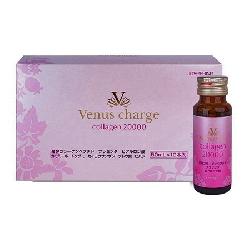Nước uống đẹp da Venus Charge Collagen 20000 mg  10 Chai X 50ml