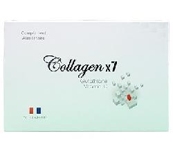 Viên uống Collagen X7 Pháp bổ sung collagen và Glutathione