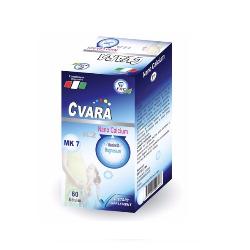 Viên uống CVARA Nano Calcium hỗ trợ phòng chống loãng xương lọ 60 viên