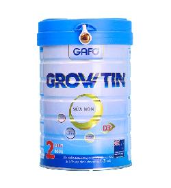 Sữa Gafo Growtin 2: Dinh dưỡng cho trẻ từ 1-3 tuổi (Lon 800g)
