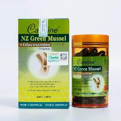 NZ Green Mussel + Glucosamine Careline – Hỗ trợ xương khớp của Úc