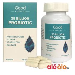 Men vi sinh Good Choices 35 tỷ Probiotic - Nhập Khẩu Mỹ - Hộp 60 Viên