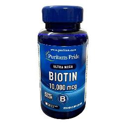 Natrol Biotin 10000 mcg hỗ trợ mọc tóc, giúp móng khỏe