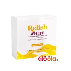 Viên sủi trắng da Relish White L-Glutathione (Reduced) 500mg
