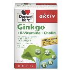 Viên uống bổ não Doppelherz Aktiv Ginkgo Vitamin B Cholin của Đức