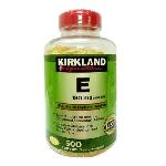 Kirland Vitamin E 400 IU - Viên Uống Bổ Sung Vitamin E Hộp 500 Viên Của Mỹ