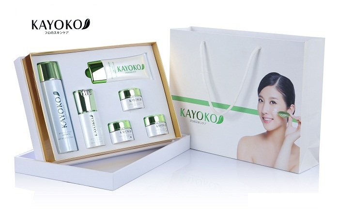 Kayoko Japan – Bộ 6 mỹ phẩm dưỡng trắng cao cấp Nhật Bản 