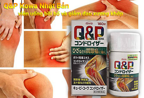 Viên uống bổ xương khớp QP Kowa Nhật Bản