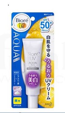 Kem chống nắng Biore UV Aqua Rich Whitening Watery Cream SPF 50+/PA+++ 30g