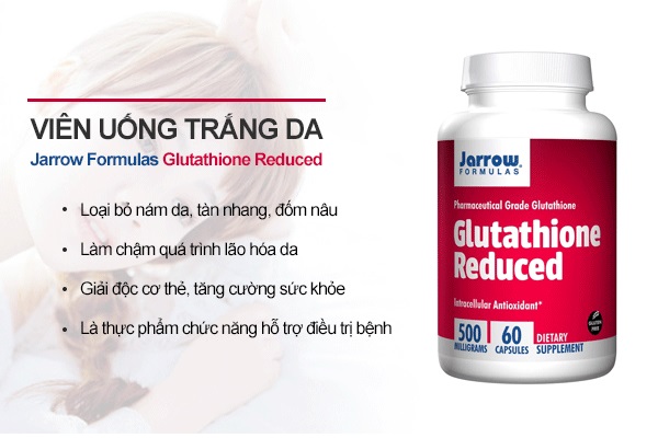 Glutathione 500 mg - Lọ 60 viên