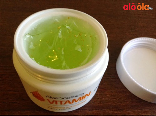 Gel lô hội The Skin House Aloe Soothing Vitamin Gel review
