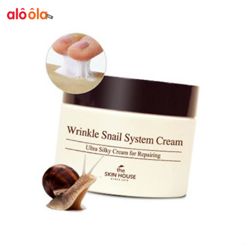 kem ốc sên The Skin House Wrinkle Snail System Cream