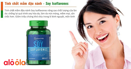 Công dụng của tinh chất mầm đậu nành soy isoflavone