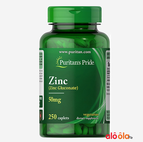 viên uống puritan pride chelated zinc 50mg