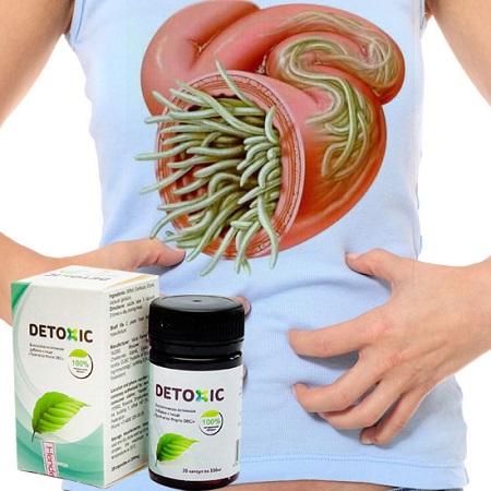 Detoxic – Viên uống tiêu diệt ký sinh trùng ra khỏi cơ thể