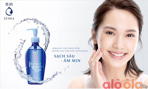 Dầu tẩy trang Shiseido Perfect Watery Oil Senka 230ml