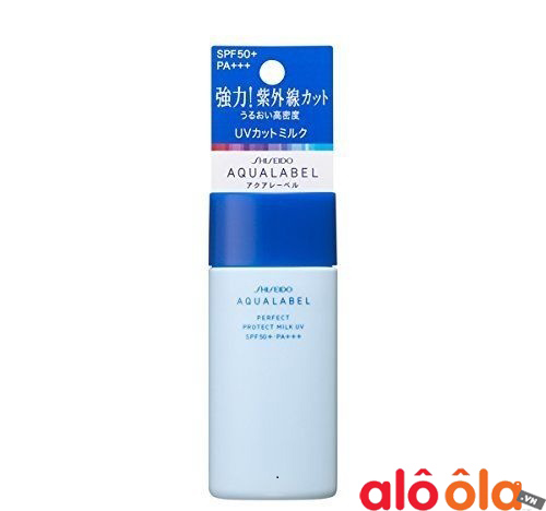 Sữa dưỡng chống nắng Shiseido Aqualabel Perfect Protect Milk UV SPF50+ PA+++