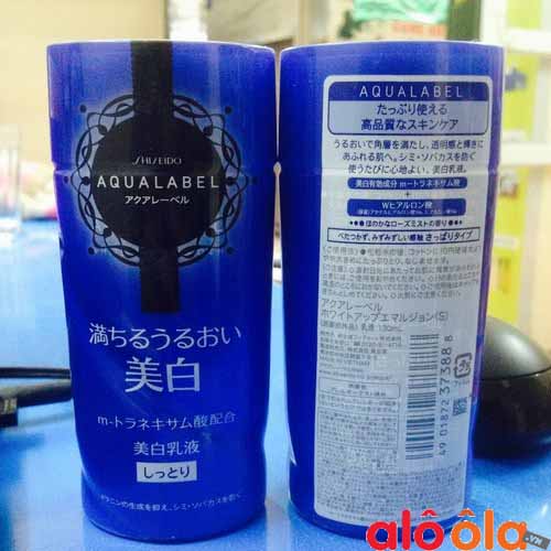 Sữa dưỡng Shiseido Aqualabel White Up Emulsion 130ml