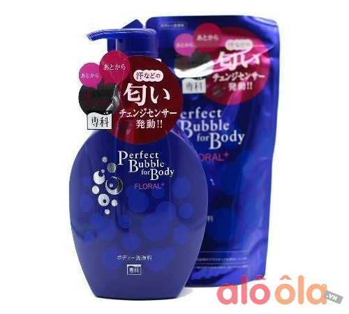 Sữa tắm Shiseido Perfect Bubble For Body Floral 500ml 