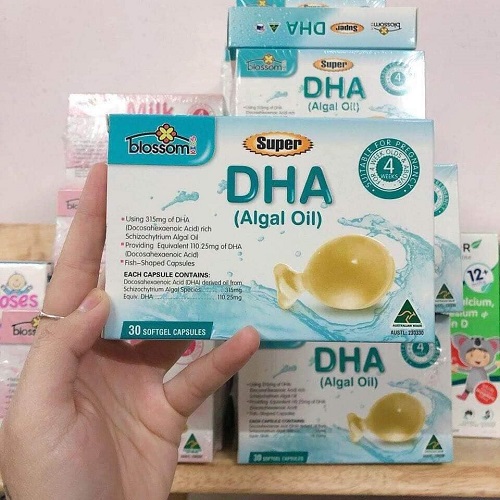 Blossom Super DHA For Kids – Viên uống bổ sung DHA cho trẻ